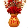 Artificial Flowers Potted Flower Ornaments Decorative Table Centerpieces Year