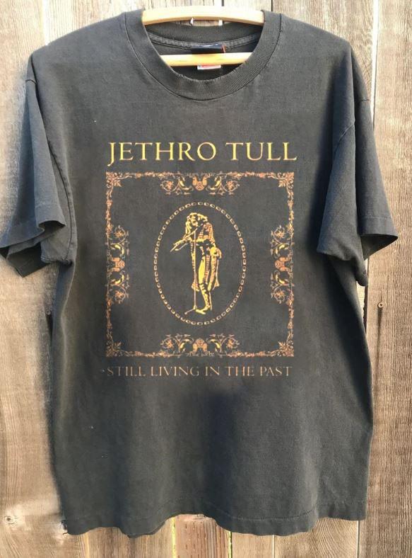 Jethro Tull Band Shirt Jethro Tull Tour Charcoal Unisex T shirt S5XL WA4583 Unisex T-Shirt XXXXL