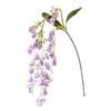 108CM Artificial Wisteria Flowers Green Color Silk Material Fake Floral Plants Ceiling Decoration String Arrangement