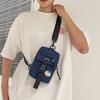 Men Mini Chest Bag Women Commuter Mobile Phone Bag Shoulder Bag