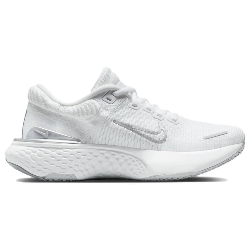 Nike ZoomX Invincible Run Flyknit 2 'White Metallic Silver' Women's Sneakers casual DC9993-101