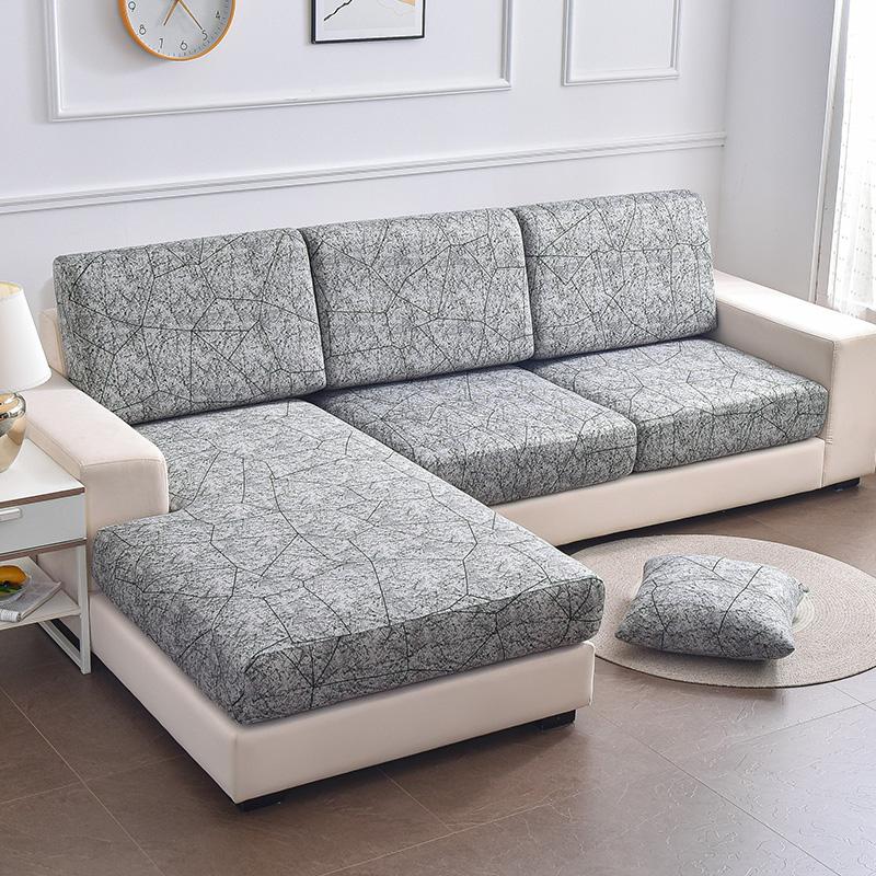 

Чехлы на подушки для дивана с принтом, эластичные чехлы для домашних животных, детские эластичные моющиеся чехлы с цветочным принтом для гостиной, съемный чехол, защита для мебели 1pc Back cover