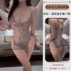 Sex Underwear Sexy Low Cut Nightclub Hip Skirt Perspective Halter Pajamas Uniform Temptation Bed Attack Skirt Free
