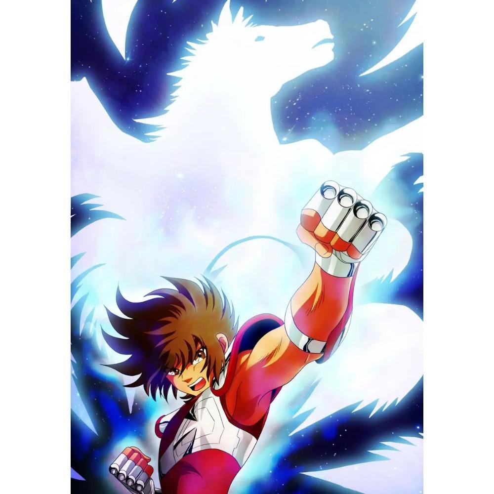 Japanese Anime Zodiac Saints Pop Classic Saint Seiya Rozan Dragon Art Poster Canvas Painting Wall Prints Picture Room Home Decor