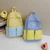 Schultasche Japanischer Ins College-Stil College-Student Klasse Schultasche Hoher Wert Süßes Mädchenherz Frischer Schleifen-Rucksack