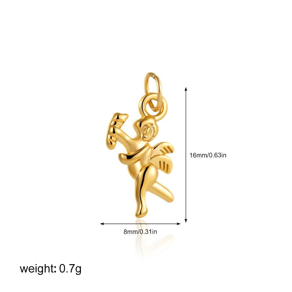 Stainless Steel Moon Star Sun Evil Eyes Pendant DIY Necklace Bracelet for Women Gold Color Mini Charms Jewelry Accessories