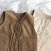 Vest for Women Cotton Autumn Winter Sleeveless Tops Vest Padded Thickened Down Casual V-neck Vest
