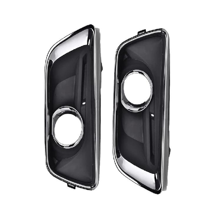 2pcs Left/Right Car Front Bumper Fog Light Lamp Grille Cover Frame for Chevrolet Malibu Eco 2013-2014