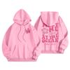 Women's Letter Print Drop Shoulder Hoodie Sweatshirt XS-5XL