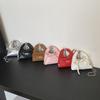 Mini Pu Girl Chain Crossbody Bag With Butterfly Bow And Breathable Lightweight Design For Daily Use
