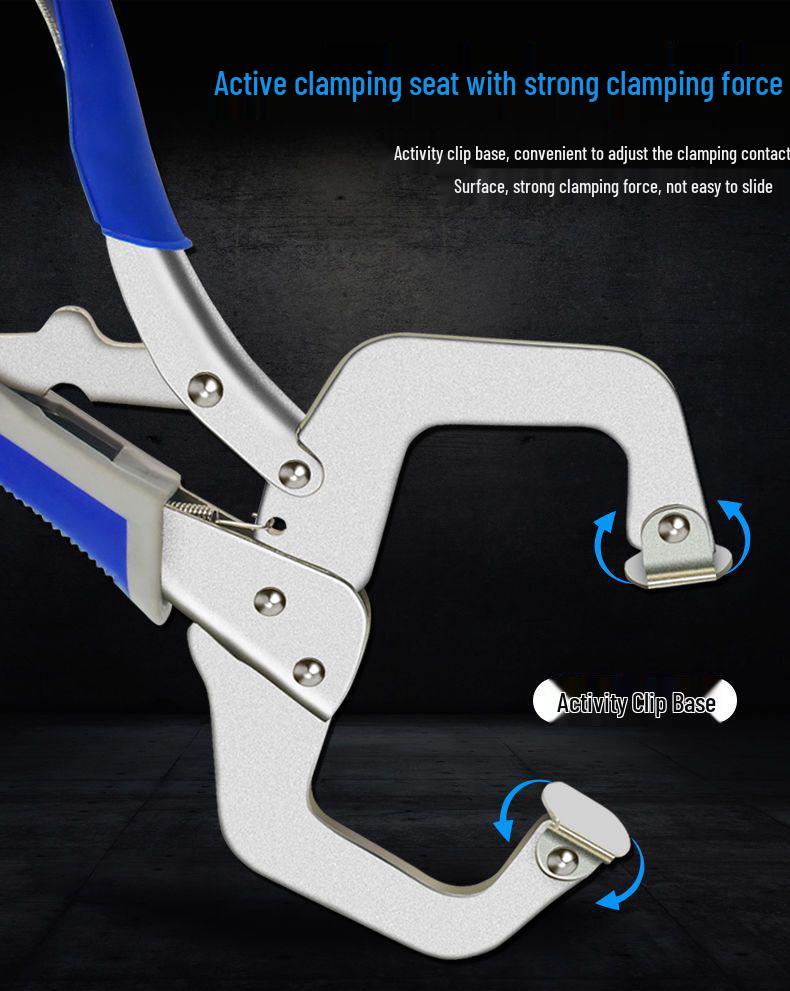 C-Typ Schraubzwinge Hochbelastbare Universal-Druckzange für Holzbearbeitung und Schweißen