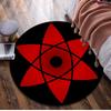 1Pc Sharingan Circular Print Rug - home decoration Carpet For Living Room Bedroom Flooring Computer Chair Area Rug