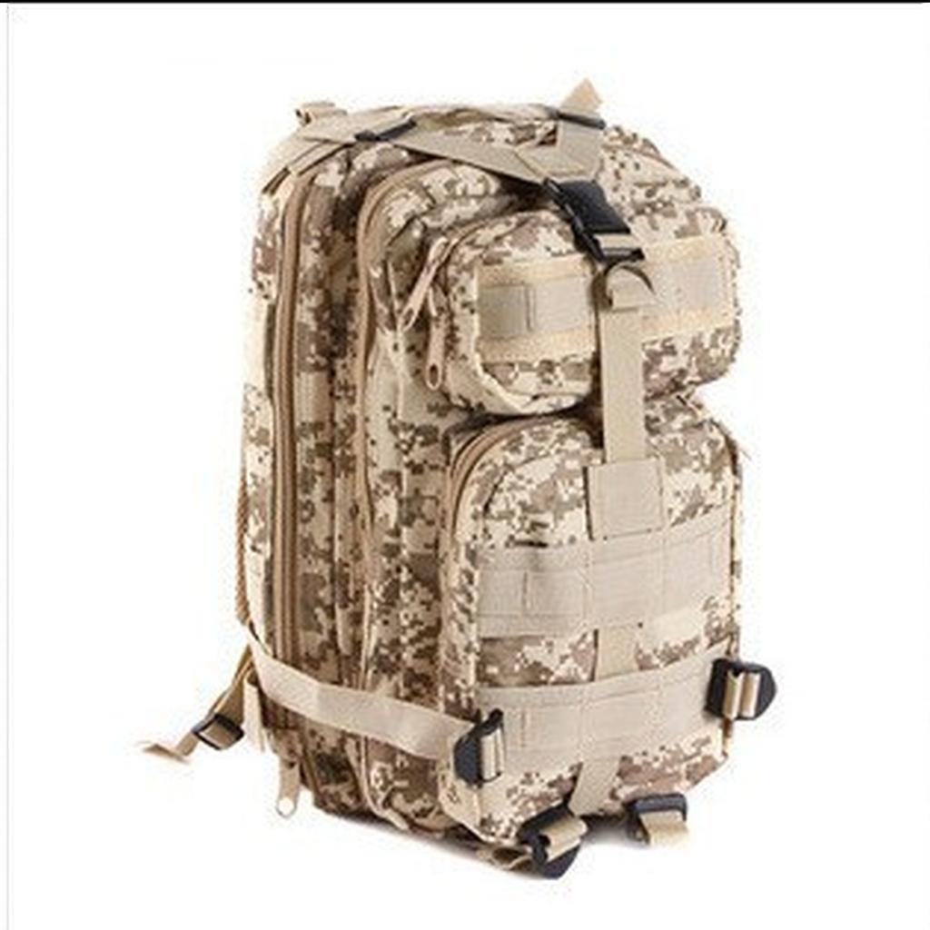 30L Tasche Outdoor Sport Bergsteigen Tasche Oxford Camouflage 3p Rucksack für Camping Reisen 11 Farben