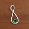 Chrome Diopside Gemstone 925 Sterling Silver Jewelry Handmade Gift Pendant 1.66" PP-20-7