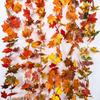 Artificial Maple Leaf Vines for Christmas, Wedding & Home Décor