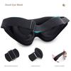 No Pressure Blackout Eye Mask Deep Contoured Eye Cover Ergonomic 3D Sleep Eye Shade  Travel Use