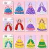 Creative Puzzle Puncture Painting Kit DIY Craft Fabric Poking Art Poke Drawing Craft  Dress Up