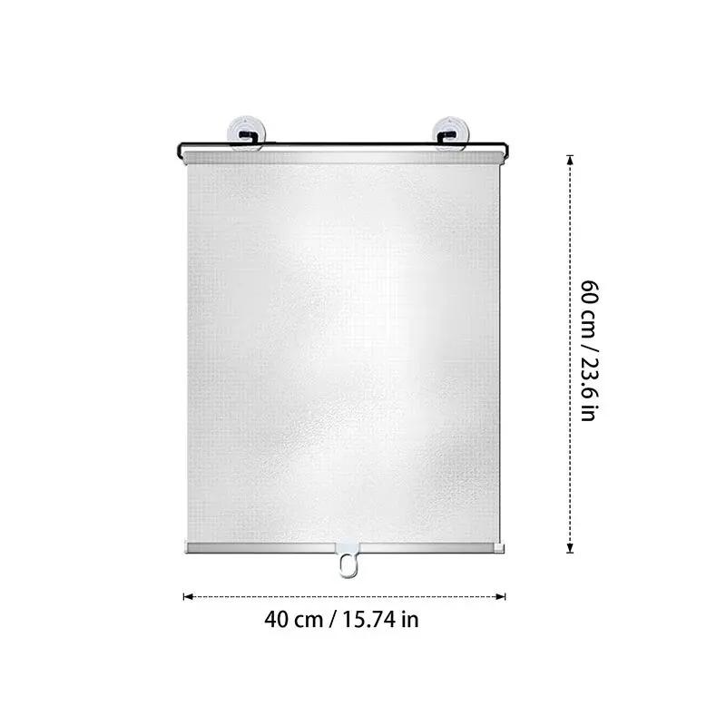 Car Front Sunshade Automatic Retractable Summer Sun Protection Heat Insulation Sunshade Curtain Car Window Sunshade Side Window