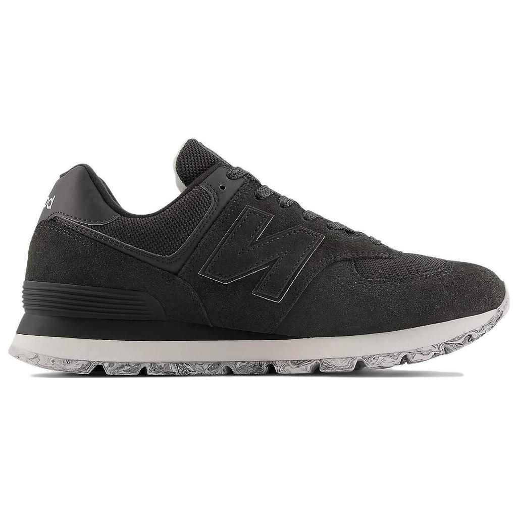 New Balance NB 574 Low Top Running Shoes Unisex Black White