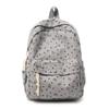 Schoolbag New Corduroy Bow Printed Backpack Casual Student School Bag Junior High School Student School Bag Travel Backpack