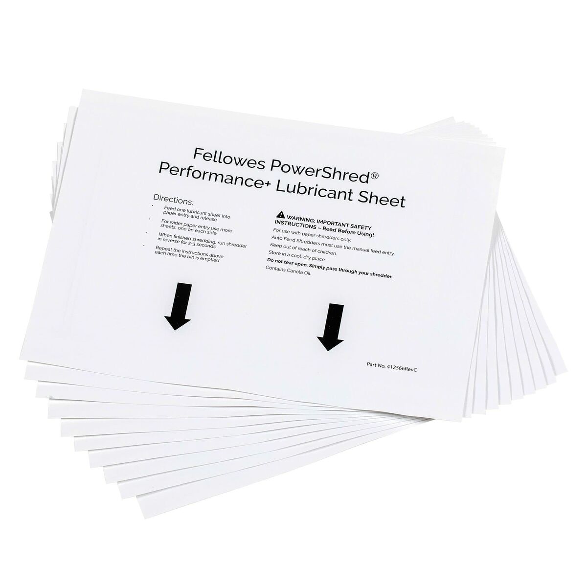 

Lubricating Oil for Fellowes Shredded Paper Shredder 10 Units White