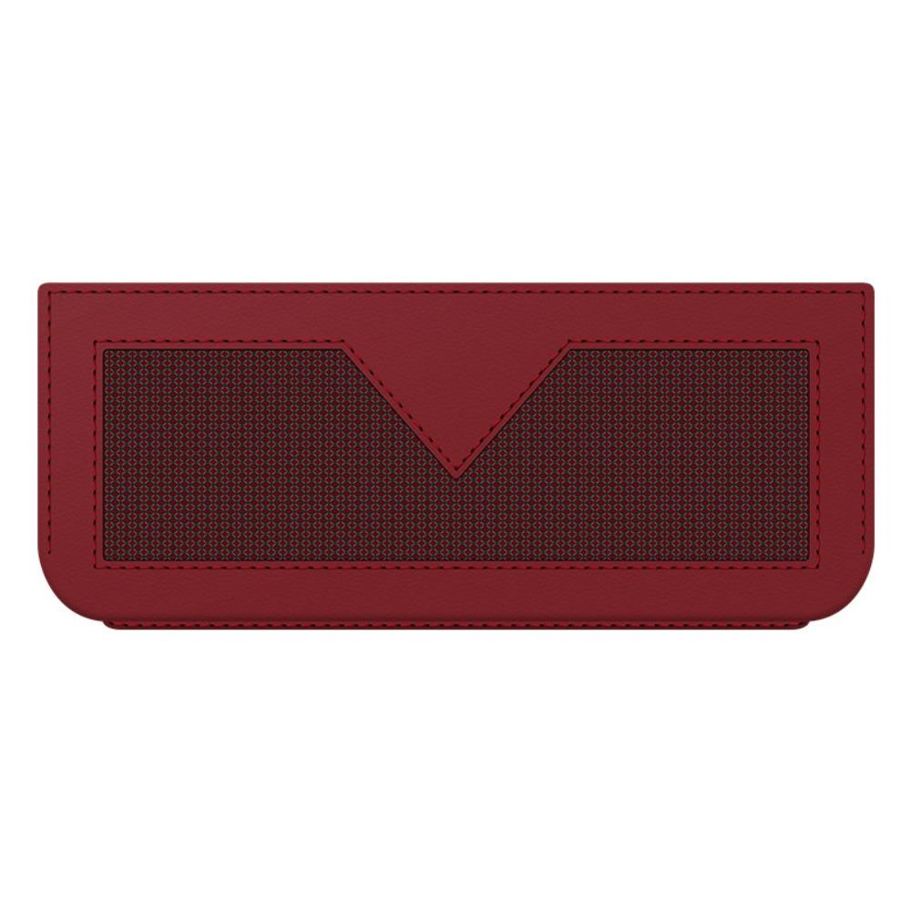 Universal Sticky Car Net Bag Multi-function PU Leather Mobile Phone Bag  Console Side