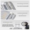 OIWAS Aluminum Frame Hardshell Luggage