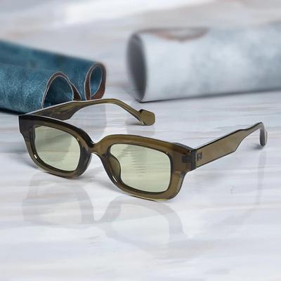 Gafas de sol cuadradas vintage para mujer y hombre, estilo retro, con efecto espejo, ideales para mujeres, de marca, diseñador, para exteriores y para conducir.