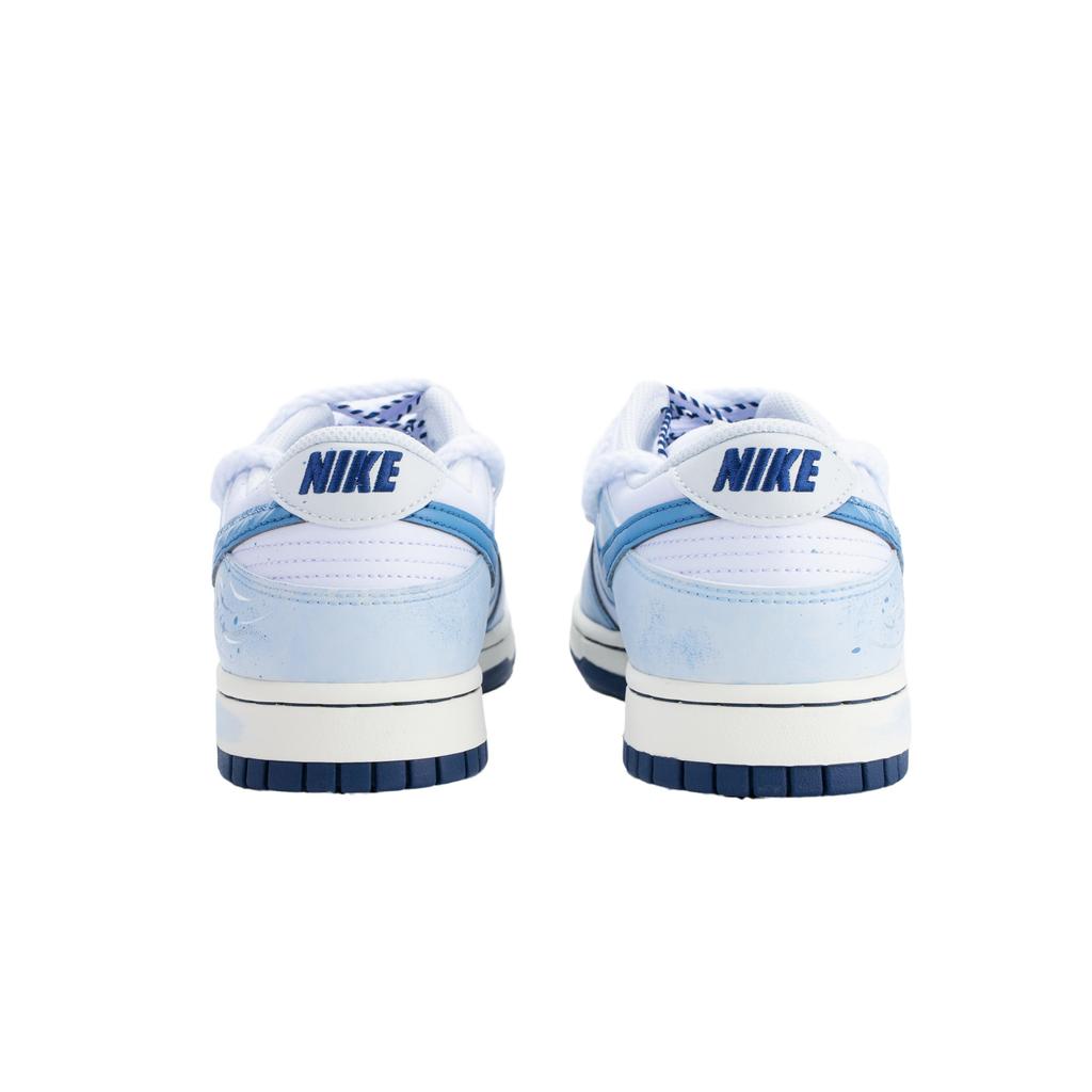 Nike Dunk Whispering Dusty Blue Abriebfest Niedrig geschnittene Skateboard-Schuhe Herren Weiß Blau IM2222-101(Team836-)