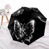 1pc Butterfly Automatic Opening/closing Umbrella with Auto Open/Close, Perfect Gift for Friends, Durable Plastic Handle Yy250801183
