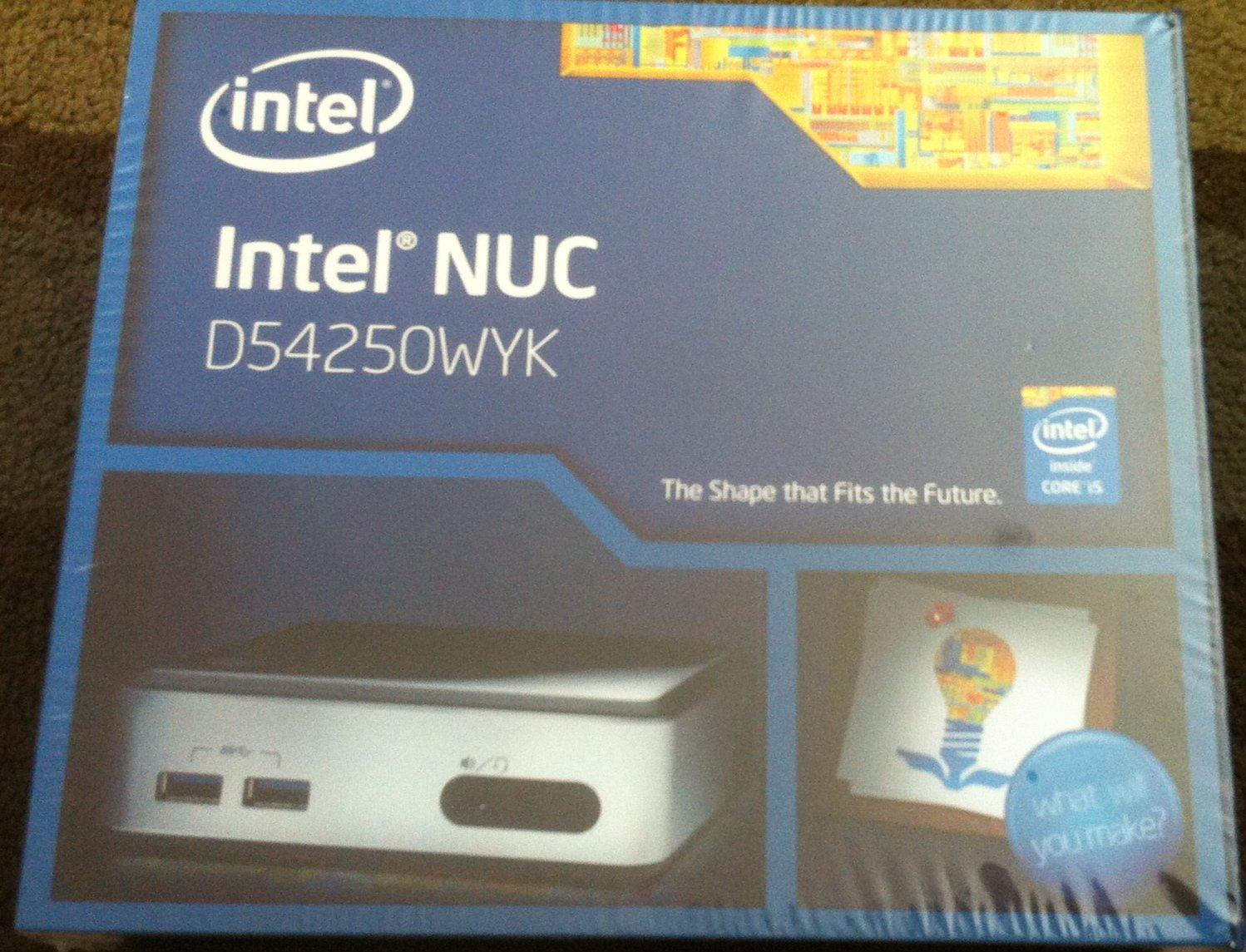 

Intel Unit of Kit Комплект материнської плати Intel Core i5 4250U BOXD54250WYK NUC(Далі Обчислення) (D54250WYB)