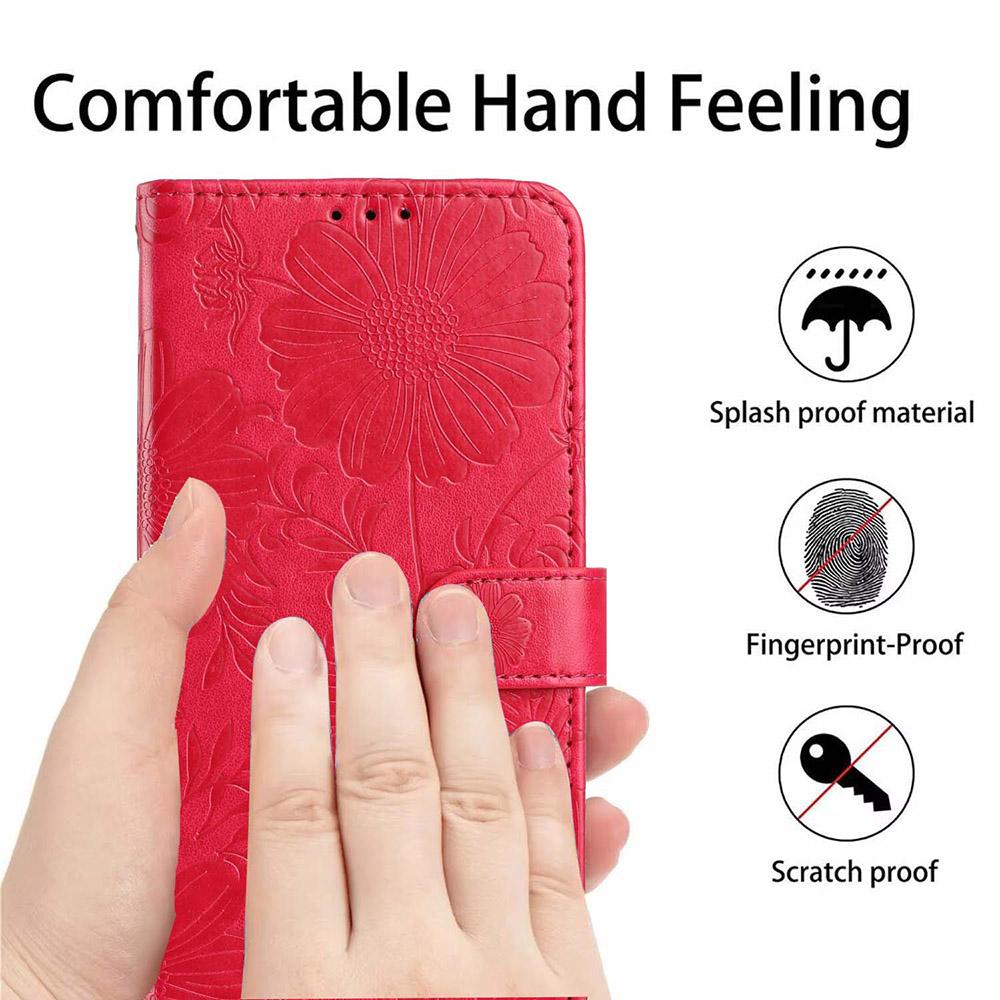 Elegant Leather Wallet Case For iPhone 17E 16E 17 Air 16 Pro Max 15 Plus 14 13 12 Pro Max Card Holder Storage Flip Phone Cover