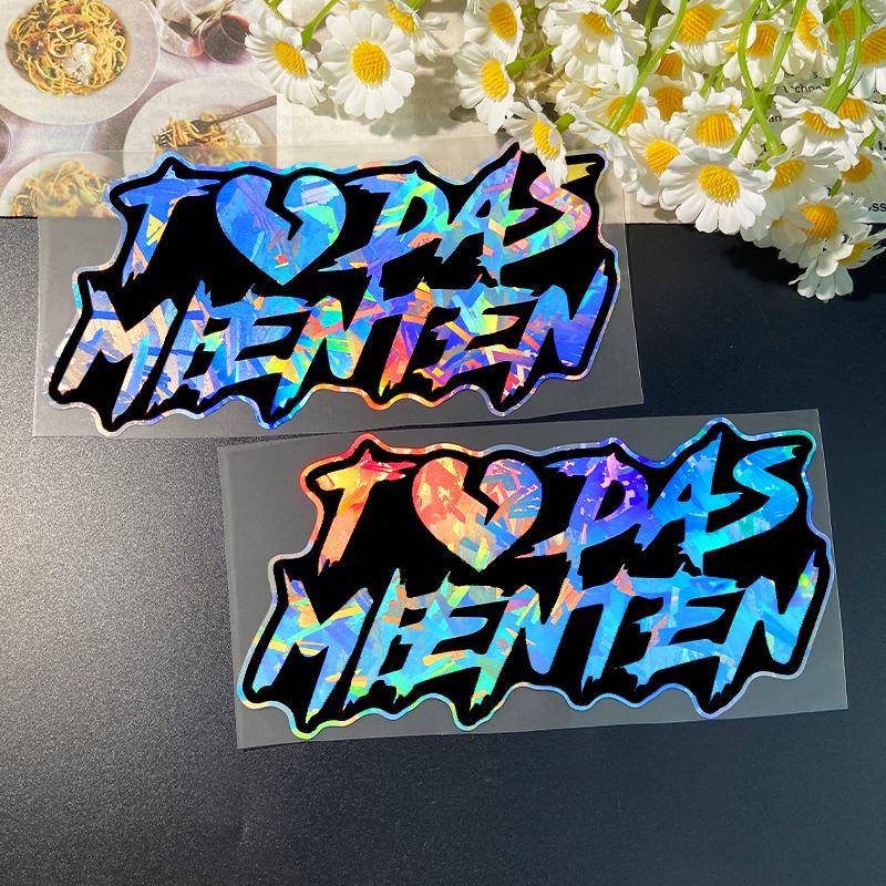 TODAS MIENTEN Motorcycle Stickers Waterproof for Motorbike Side Panel Fuel Tank Helmet Box DIY Car Window Universal Vinyl Decals
