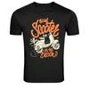 Riding Scooter On The Beach Retro Vespa Graphic T Shirt