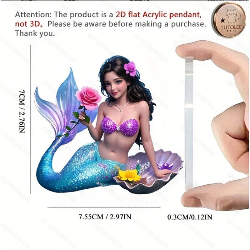 

Акриловая подвеска-украшение на День святого Валентина в виде русалки Standard