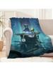 Game L-Little N-Nightmares III Blanket Soft Comfortable Nap Plush Suitable For Iiving Room Office Bedroom Birthday Home  Gift