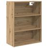 Highboard with Drawers 2 pcs Artisan Oak Wood Based Material