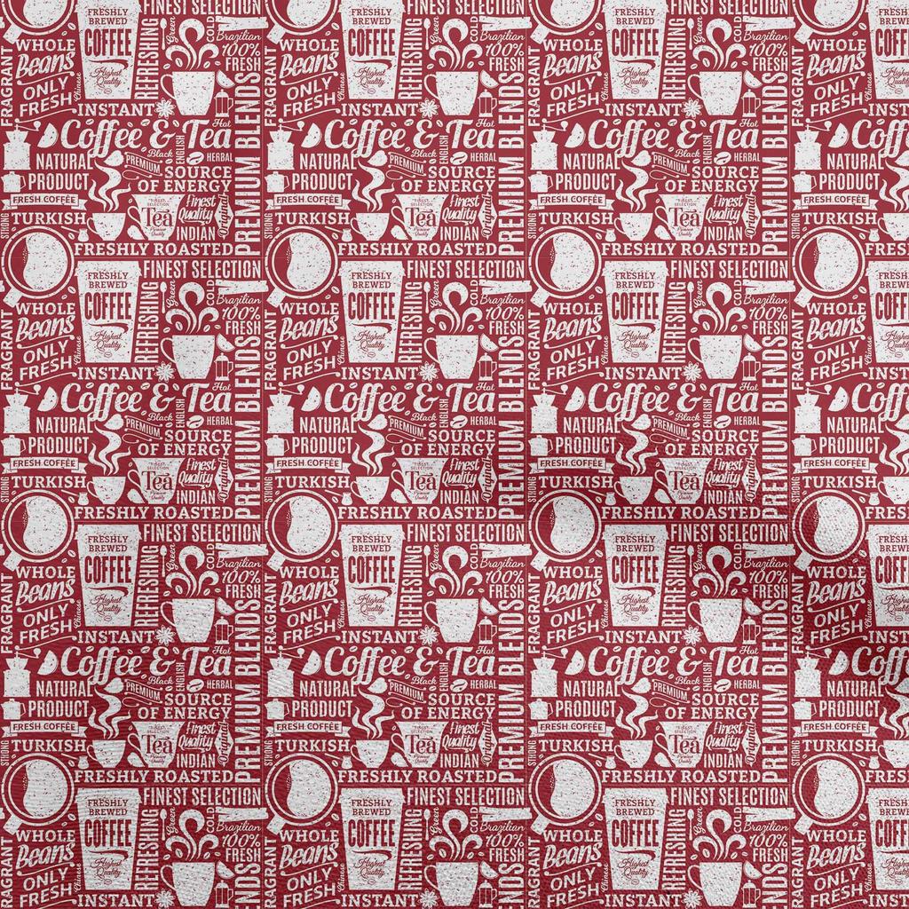 oneOone Cotton Flex Black Fabric Nostalgia Coffee Sewing Fabric By The Yard Printed Diy Clothing Sewing Supplies 40 Inch