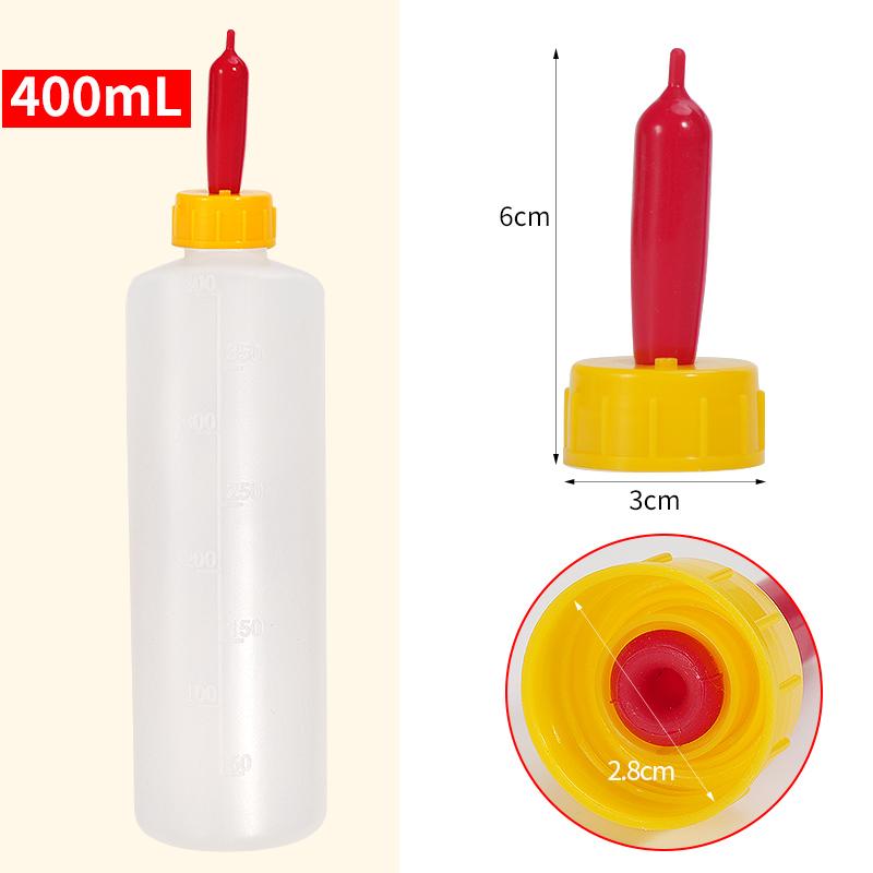 

1PC 400ml/600ml Feeding Bottle for Sheep Lamb Calf Piglet Farm Animal Milk Feeder Bottle for Baby Animals