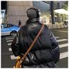 Herren Winter PU-Leder Stehkragen Jacke - Braun/Schwarz, Wasserdicht, Warm, Gefüttert, Trendy und Locker geschnitten