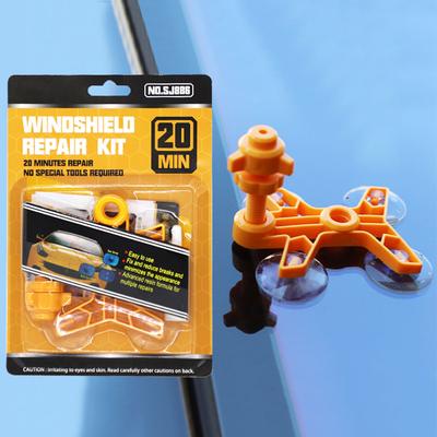 Kit de resina para reparo de vidro de para-brisa de carro, ferramenta de reparo de caixilho de veículo, cola para reparo de rachaduras de para-brisa de carro