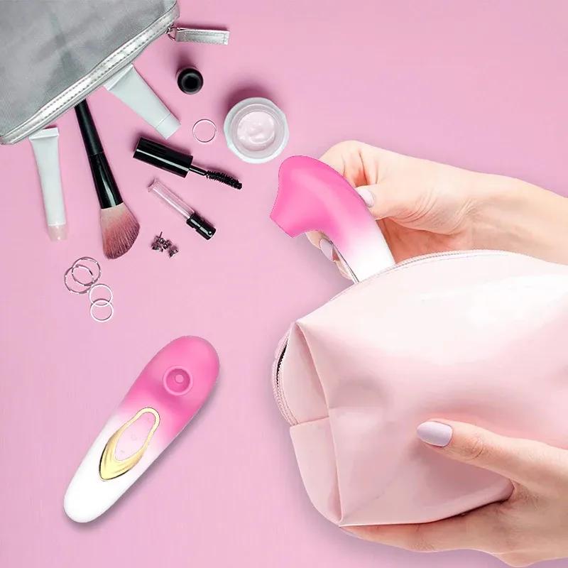 Powerful Sucker Clitoris Sucking Vibrator for Women Clit Nipple Oral Vacuum Stimulator Female Masturbator Massager Adult Sex Toy