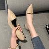 Zapatos de Moda para Mujer con Punta y sin Cordones Verano Mocasines para Mujer Cómodos Zapatos de Barco Amarillos para Señora Planos de Otoño Zapatos Mujer