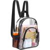 Transparent Backpack Waterproof Outdoor Sports Fitness Knapsack Casual Travel Visible Backpack Large Capacity Shoulders Bag