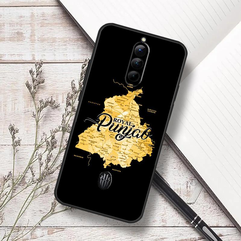 Punjab Map Case For ZTE Nubia Red Magic 11 10S 9S 8S 8 9 10 Pro Plus 6 7 6S 7S RedMagic 10 Air Cover