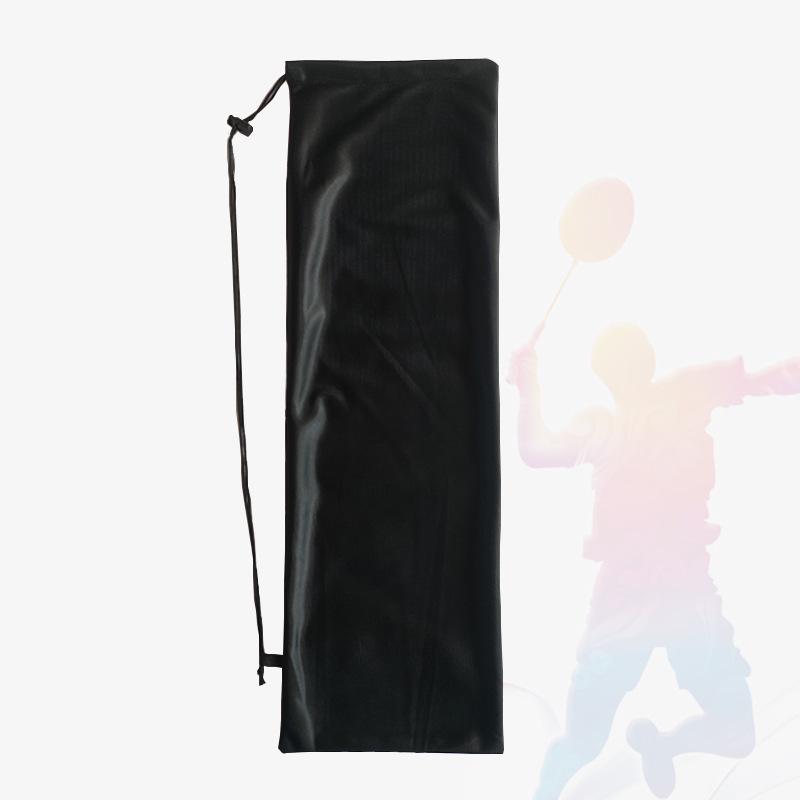 Portable Badminton Racket Flannel Cover with Thickened Shoulder Strap for Men & Women - Special Protective Storage Bag