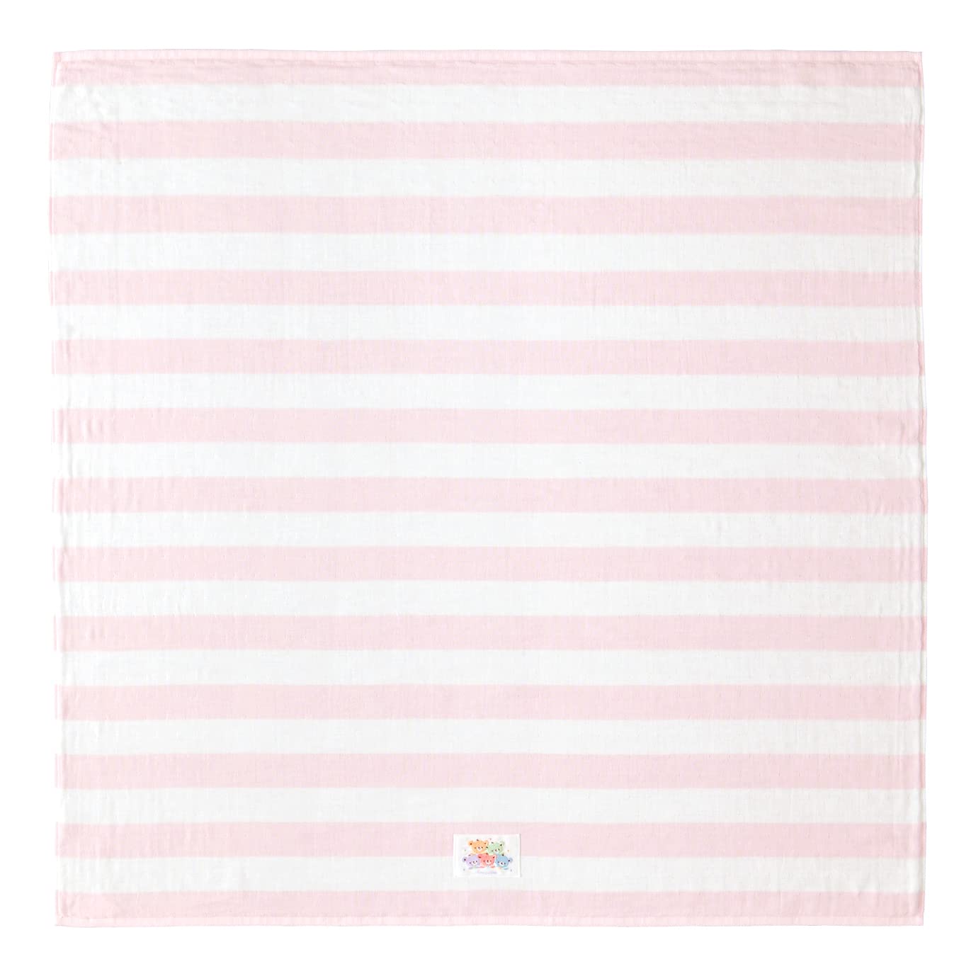 

Банное полотенце 100x100 Pastel Bear Pink Сделано в Японии розовый