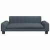 VidaXL Children's Sofa Dark Grey 90x53x30 Cm Fabric 3196259