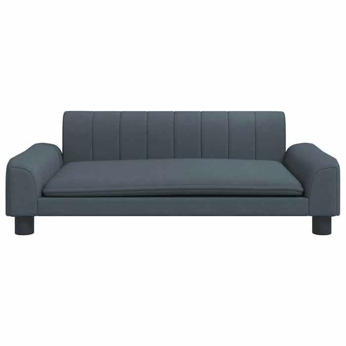 VidaXL Children's Sofa Dark Grey 90x53x30 Cm Fabric 3196259