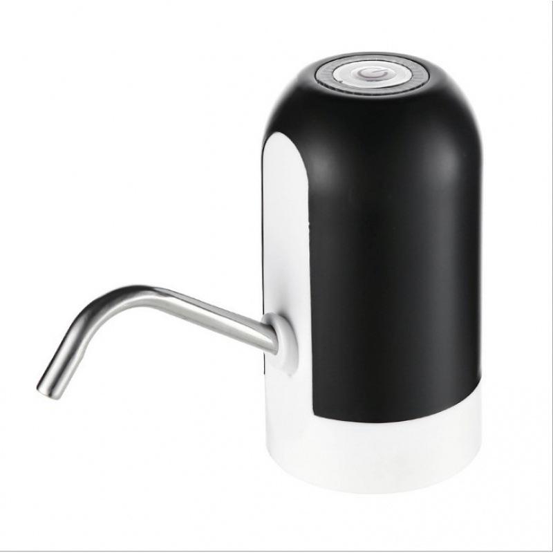 Automatic Electric Water Pump for Bottled Mineral Water - Household Charging Dispenser чёрный